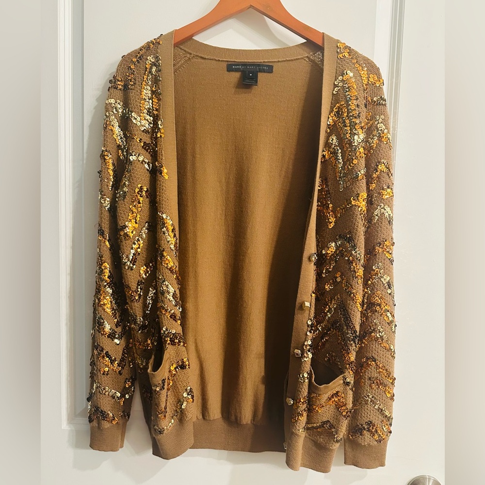 NWOT  Marc Jacob’s Sequin Cardigan Sweater
